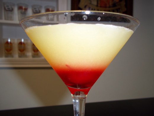 1. Pineapple Upside-Down Cake Martini